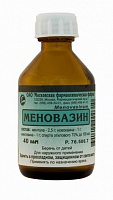Меновазин р-р д/нар. 40мл