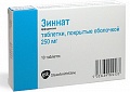 (*) Зиннат таб. п/о 250мг №10