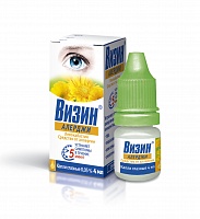 Визин Алерджи капли глазн. 0,05% 4мл